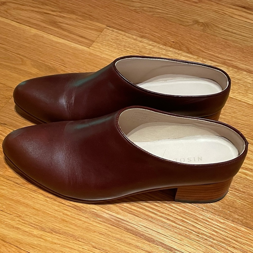 Nisolo leather clogs